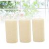 ARTSEWPLY 3Pcs Natural Loofah Sponge Exfoliator Pads Body Scrubber for Bathing Exfoliating Towel for Deep Cleaning Skin view 3