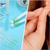 GALPADA 350pcs Ear Floss Earring Hole Cleaner Kit Ear Piercing Cleaning Tool for Daily Use Gentle and Skin-friendly Material Odor Removal Easy to Carry view 4