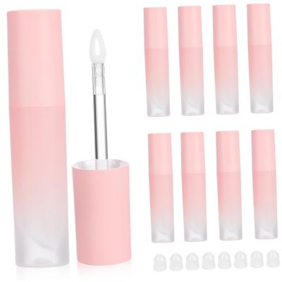 DEARMAMY 8pcs Empty Lip Gloss Tubes for Diy Bulk Lip Balm Gloss Containers Bottles