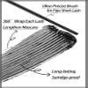 Black & Brown Mascara for Fine Short Lash & Older Women & Mulit-layered Lashes, Ultimate Length Volumizing Lower Bottom Lashes Mascara, Ultra-Precise Slim Adjustable Brush to Any Angle, Smudge-proof view 3