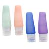 CALLARON 4pcs Travel Refillable Bottles Silicone Makeup Packing Bottles Cosmetic Sub Portable Lotion Leakproof view 1