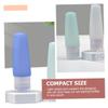 CALLARON 4pcs Travel Refillable Bottles Silicone Makeup Packing Bottles Cosmetic Sub Portable Lotion Leakproof view 4