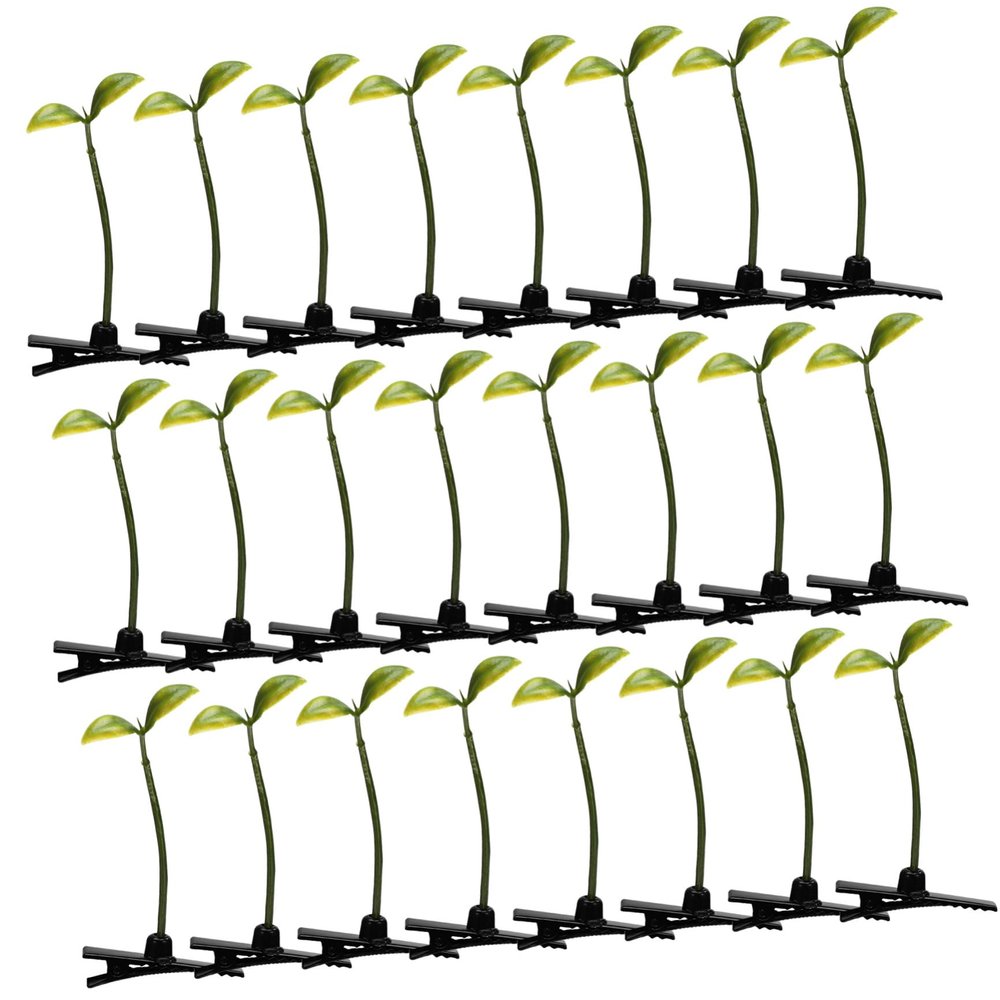 Ipetboom 100pcs Bean Hair Clips Alligator Clips for Women Cute Accessories for Parties Lightweight Stable Hold for Creative Hairstyles