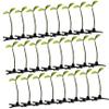 Ipetboom 100pcs Bean Hair Clips Alligator Clips for Women Cute Accessories for Parties Lightweight Stable Hold for Creative Hairstyles view 1