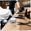 HAKIDZEL Stainless Steel Shaving Bowl Lid Foam Bowl for Men Practical Lidded Soap Container for Home Salon Use view 2