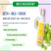 Aaran'yaa Nourishing Hair Conditioner (250ml) With Methi & Shikakai | Nourish Repair and Shine Dull, Dry Frizzy & Lifeless Hair - Sulphate Free view 3