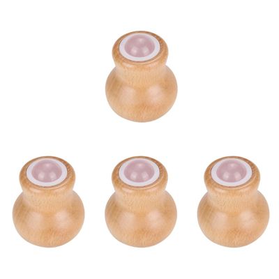 DEARMAMY 4pcs Jade Face Massage Roller Reusable Skin Care Tool for Facial Relaxation and Muscle Relief Compact Design for Home Travel for Aging and Puffiness Reduction