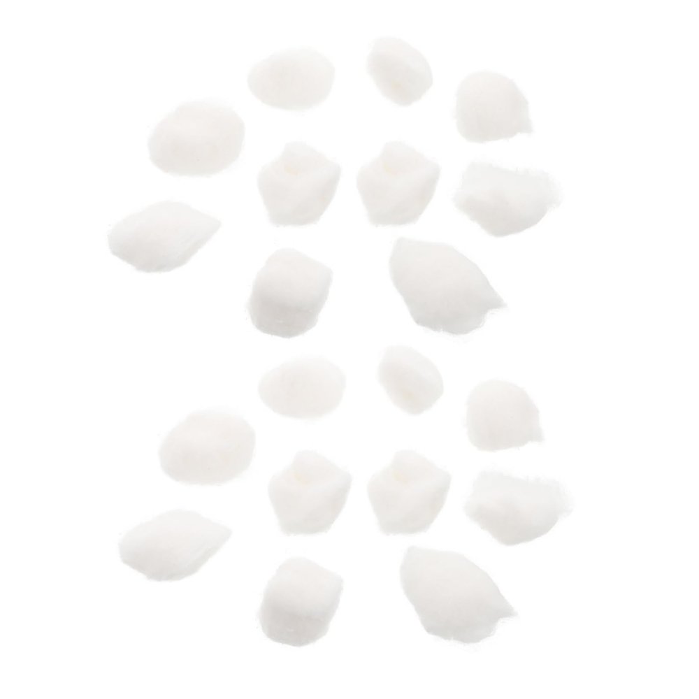 minkissy 500g Cotton Balls Multipurpose Pure Cotton for Nail Care Makeup Removal
