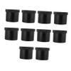 SAFIGLE 10pcs Makeup Sample Jars Wide Mouth Cosmetic Containers for Creams Face Masks and Lotions Portable and Leakproof Storage for Travel and Home Use view 1