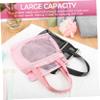 UPKOCH 2pcs Shower Bag for Women Portable Toiletries Bag Mesh for Travel Gym Camping Dorm view 3