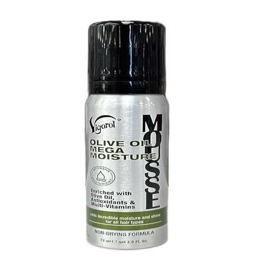 (5PACK) VIGOR0L Olive Oil Moisture Mousse, 2.5 OZ, Travel Size