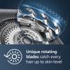 Philips Shaver Series 9000 Wet and Dry Electric Shaver, with Lift and Cut Shaving System and SenseIQ Technology, Pop-up Trimmer view 3