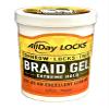 AllDay LOCKS Braid Gel Extreme Hold and Edge Gel 32oz Tub (No Flaking, Smooths Frizz, High Shine, Long Lasting). Cornrows, Locks, and Twists (1pc) view 1