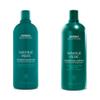 Aveda Botanical Repair Strengthening Shampoo & Conditioner Set | Strengthens & Repairs Damaged Hair | Helps Prevent Breakage | Bond-Building | Silicone Free | Liter Size view 1