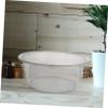 Alipis Transparent Foot Soaking Basin Wash Basin for Face Washing Convenient and Safe for Home Use and Bathing Smooth Surface Easy to Clean view 4