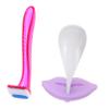 DEARMAMY 4sets Women Hair Trimmer Tool Bikini Shaver Shaping Stencils Precision Blades for Safe Hair Removal Grooming Accessory for Private Areas view 2