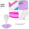 DEARMAMY 4sets Women Hair Trimmer Tool Bikini Shaver Shaping Stencils Precision Blades for Safe Hair Removal Grooming Accessory for Private Areas view 4