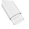 DEARMAMY Clear Plastic Tube Organizer for Eyelash Tweezers Versatile Travel Vial Storage Case for Makeup and Beauty Tools Sturdy Easy to Clean Transparent Design view 3
