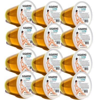 Sugaring Paste Wholesale 12 Jars  Medium Sugaring Paste