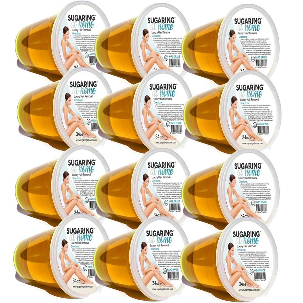 Sugaring Paste Wholesale 12 Jars  Medium Sugaring Paste