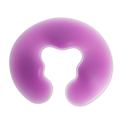 Beatifufu Silicone Face Down Massage Pillow U-Shaped Spa Cushion Pad for Beauty Comfortable Rest for Facial Treatments for Relaxation and Skin Care