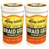 AllDay LOCKS Braid Gel Extreme Hold and Edge Gel 32oz Tub (No Flaking, Smooths Frizz, High Shine, Long Lasting). Cornrows, Locks, and Twists (2pc) view 1