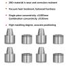 Tool, Micro Dermabrasion Tool 25x16x20x15 Post Sleeve Positioning 4 Sets Kit Precision Machined Die Accessories view 4