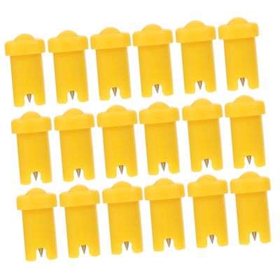 BELLIFFY 100pcs Eyelash Bottle Pins Anti-blocking Needles for Lash Extension Supplies Durable and Applicators Essential Accessory for Eyelash Extension Use