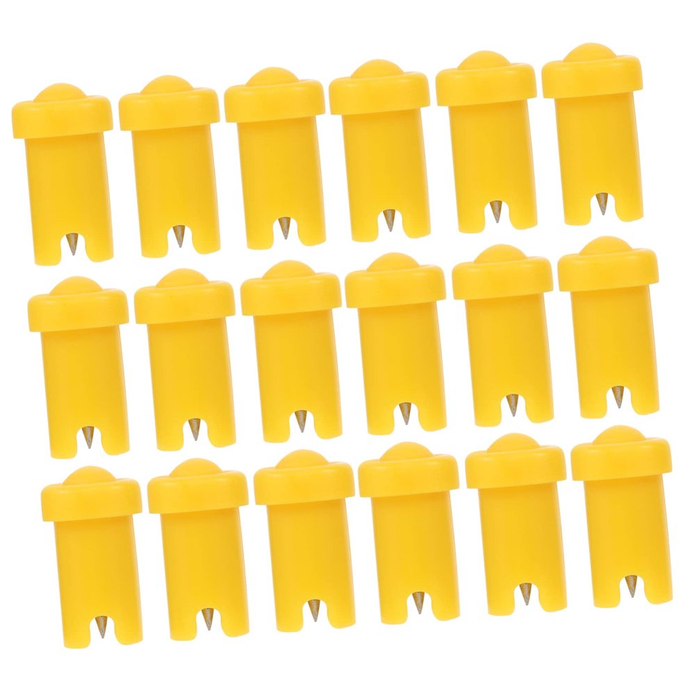 BELLIFFY 100pcs Eyelash Bottle Pins Anti-blocking Needles for Lash Extension Supplies Durable and Applicators Essential Accessory for Eyelash Extension Use