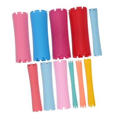 Beaupretty Dual-Head Perm Rods for Women 100-Piece Hair Heating Curling Tools Set Flexible Salon Hair Rollers for Easy Styling Suitable for Home Use