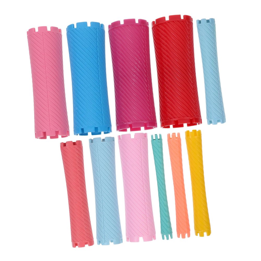 Beaupretty Dual-Head Perm Rods for Women 100-Piece Hair Heating Curling Tools Set Flexible Salon Hair Rollers for Easy Styling Suitable for Home Use