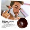 Beaupretty Shaving Mug Shaving Soap Cup for Durable Grooming Essential present for Men view 3