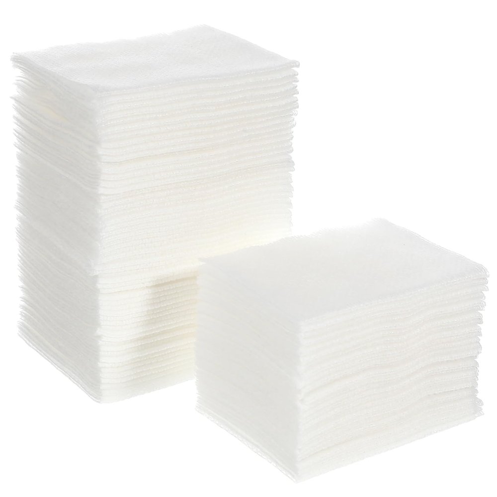 DEARMAMY 2packs Makeup Removal Pads Facial Cotton Rounds Soft Stretchy for Cleansing Toning Reusable Makeup Sponges