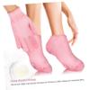 HAKIDZEL Spa Moisturizing Socks and Gloves Set 2 Pairs of Pink Hydrating Socks and Hand Gloves for Foot and Hand Care Moisturizing Therapy for Dry Skin view 2