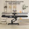 DeerDean Electric Tattoo Chair Bed for Client with Stool Spa Beds for Esthetician Adjustable Height Facial Chairs for Beauty view 3