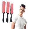 Hair Comb Hair Brush Scalp Massager Straight Curly Wet Removable DIY Hair Comb Brush(Black) view 4