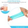 10 Pack Silicone Bottle Covers, Leak Proof Toiletry Skins Silicone Travel Bottle Covers For Liquids (Yellow) view 4