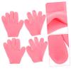 BIUDECO 2pairs Silicone Moisturizing Gloves Overnight Hand Care Dry Hand Treatment Comfort Fit view 4