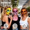 Drawdart Yellow Face Body Paint Stick,Washable Yellow Eye Black Stick, Non-toxic Full-coverage Cream Face Paint for Halloween SFX Lion Tiger Minions Stage Cosplay Costume Party view 2