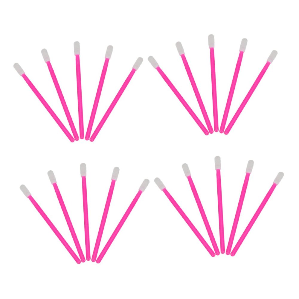 Beatifufu Professional Lip Brush Applicators Flat Lipgloss Brush for Women Makeup Tool Comfortable Handle