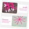 Beatifufu Professional Lip Brush Applicators Flat Lipgloss Brush for Women Makeup Tool Comfortable Handle view 4