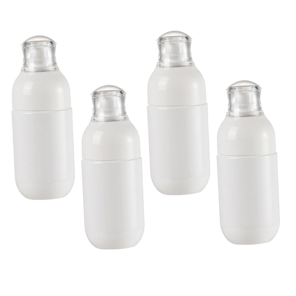 minkissy 4pcs Travel Squeeze Bottles Tsa Approved Toiletry Bottles Leakproof Lotion