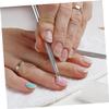 BIUDECO 6pcs Nail Art Tool Cuticle Remover Gel Polish Remover Nail Pusher Stainless Steel Care Kit for Home Salon Use view 4