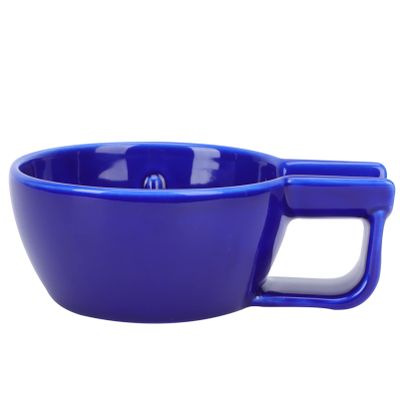 Beaupretty 1pc Ceramic Shaving Bowl for Men Shaving Foam Bowl Practical Man Accessory Smooth Edges for Safety for Family and Friends