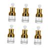 6pcs 20ml Glass Dropper Bottles with Aluminum Caps for Daily Care view 1