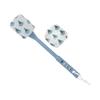 ARTSEWPLY 1pc Handle Bath Scrubber Comfortable Body Exfoliating Brush Replaceable Cloth Design for Seniors for Back and Hard Reach Areas view 1