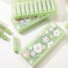10 Pcs Lip Tint Set Cute Glossy Lip Stains and Matte Lipsticks with Long-lasting and Quick-drying Mini Lip Gloss Lipstick for Makeup Gift (Green Rabbit, Lipstick) view 4