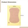 100-Pack Sweat Absorbent Pads, Cotton Armpit and Foot Moisture Absorbers, Disposable Stickers for Sports and Daily Wear, 3 X 4.7 in view 4
