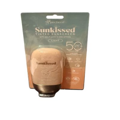 Barefaced Sunkissed TINTED Sunscreen SPF 50 PA++++, 50g