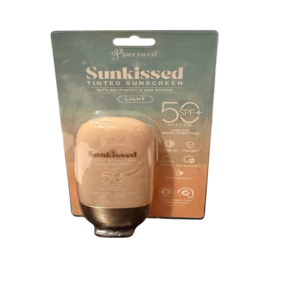 Barefaced Sunkissed TINTED Sunscreen SPF 50 PA++++, 50g